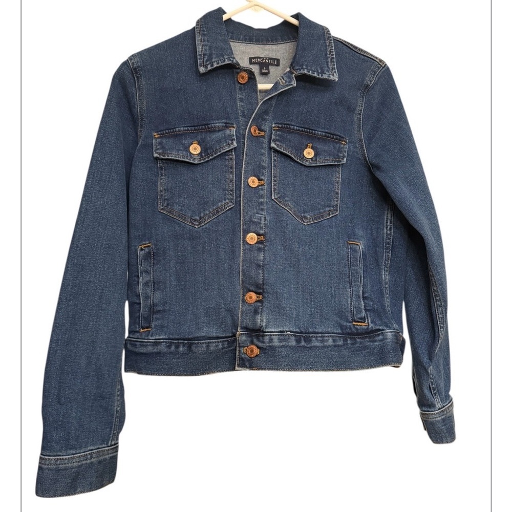 JCrew Mercantile Jean Jacket NWOT Current in Store Size Small 🔥HP🔥